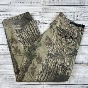 Vintage Realtree Camo Cargo Pants Men 40x30 Baggy Skate 90s Y2K Faded Loose Fit